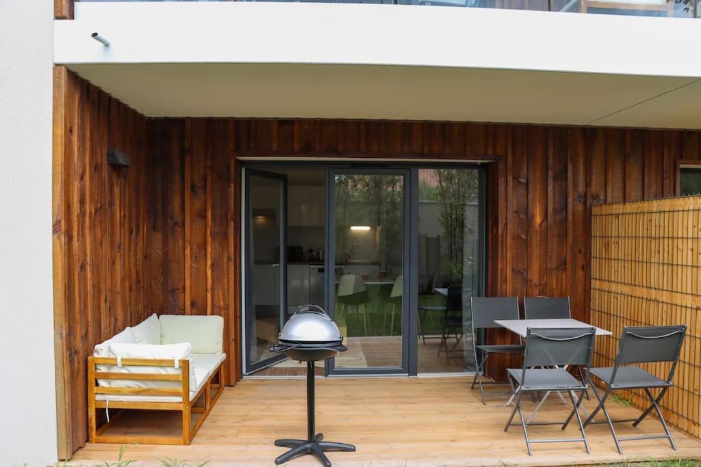 Les Cottages Jardin Elegant Et Ambiance Cosy Бискаррос Экстерьер фото